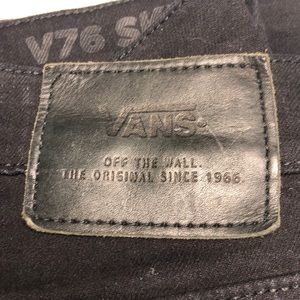 Vans black skinny jeans